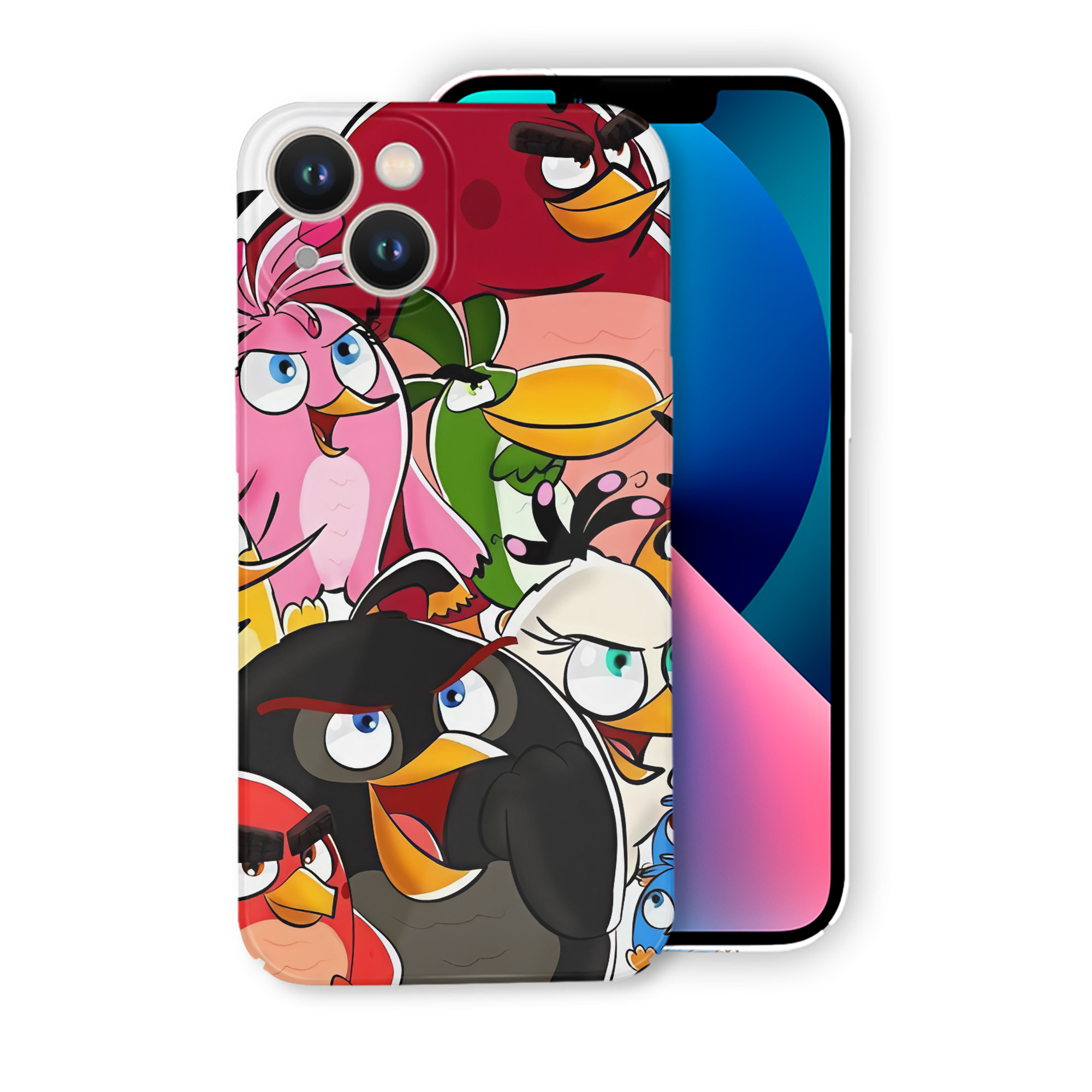 （画像用） Angry Birds アングリーバード 【iPhone 14シリーズ対応】ハードケース